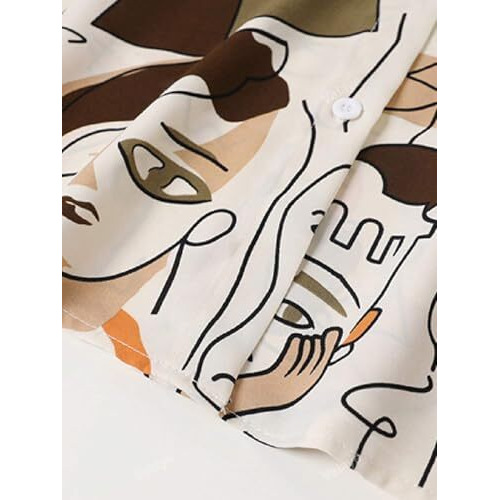 Toplot Shirt For Women || Shirt Tops For Women (Dott-Shirt-5110-Geo-Xs)