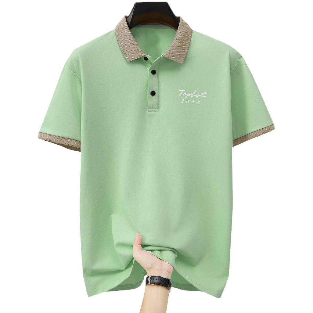 Toplot Men Regular Fit Polo || T Shirt For Men (Matte-Polo-5243-Pista-M)