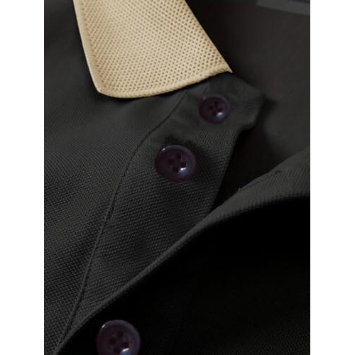 Toplot Men Regular Fit Polo || T Shirt For Men (Matte-Polo-5243-Black-M)