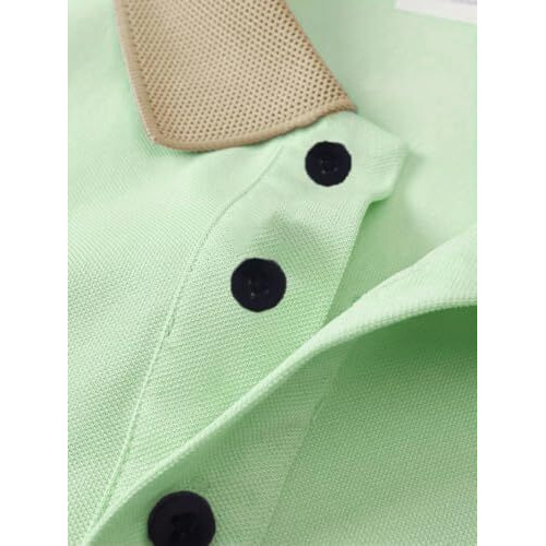 Toplot Men Regular Fit Polo || T Shirt For Men (Matte-Polo-5243-Pista-S)