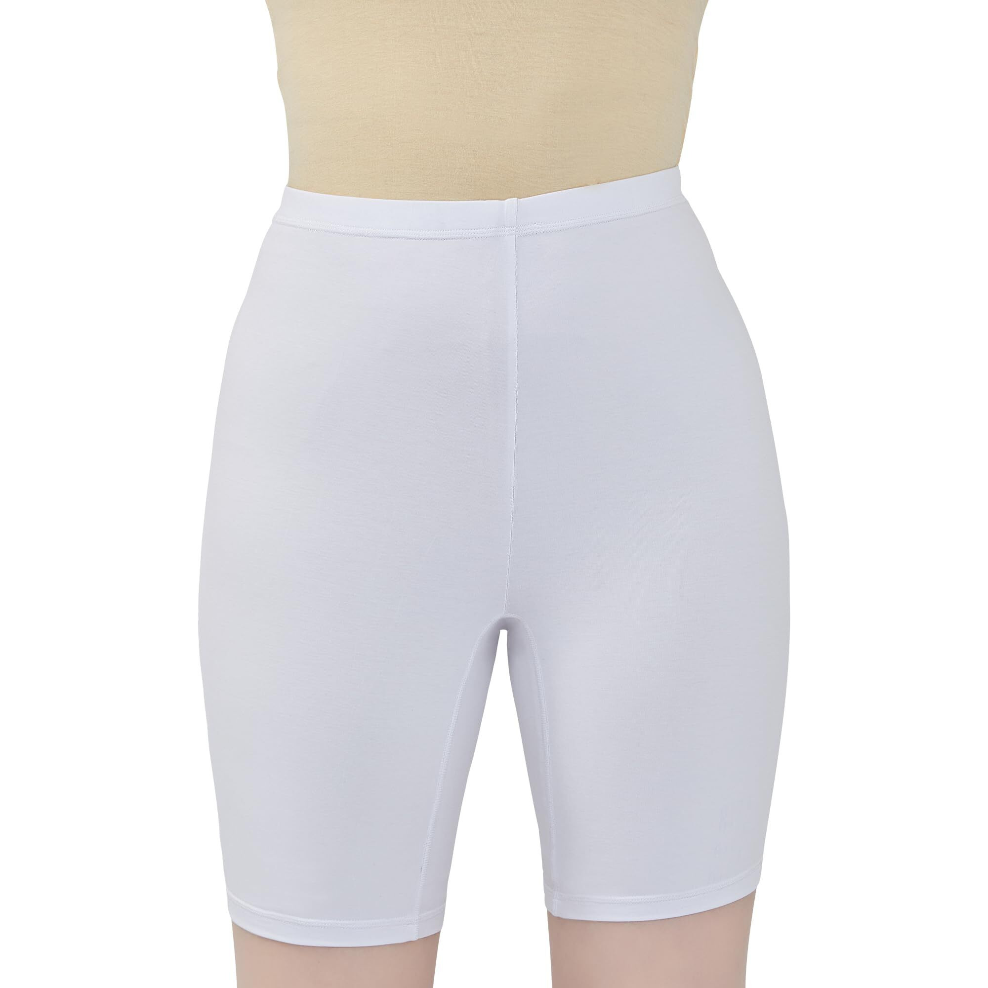 Trylo Cycling Shorts-White-2Xl