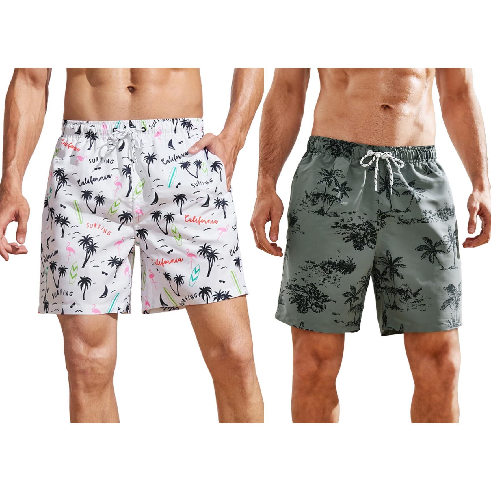 Toplot Regular Fit Printed Boxer Shorts For Men Pack Of 2 (Combo-5130-Chrl-Txt-S)