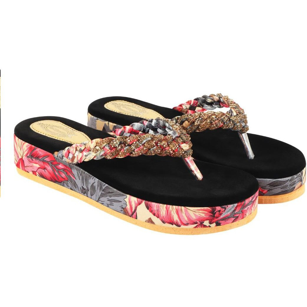 Shoetopia Girls Gola-206 Red Platform - 4 Uk (Girls-Gola-206-Red)