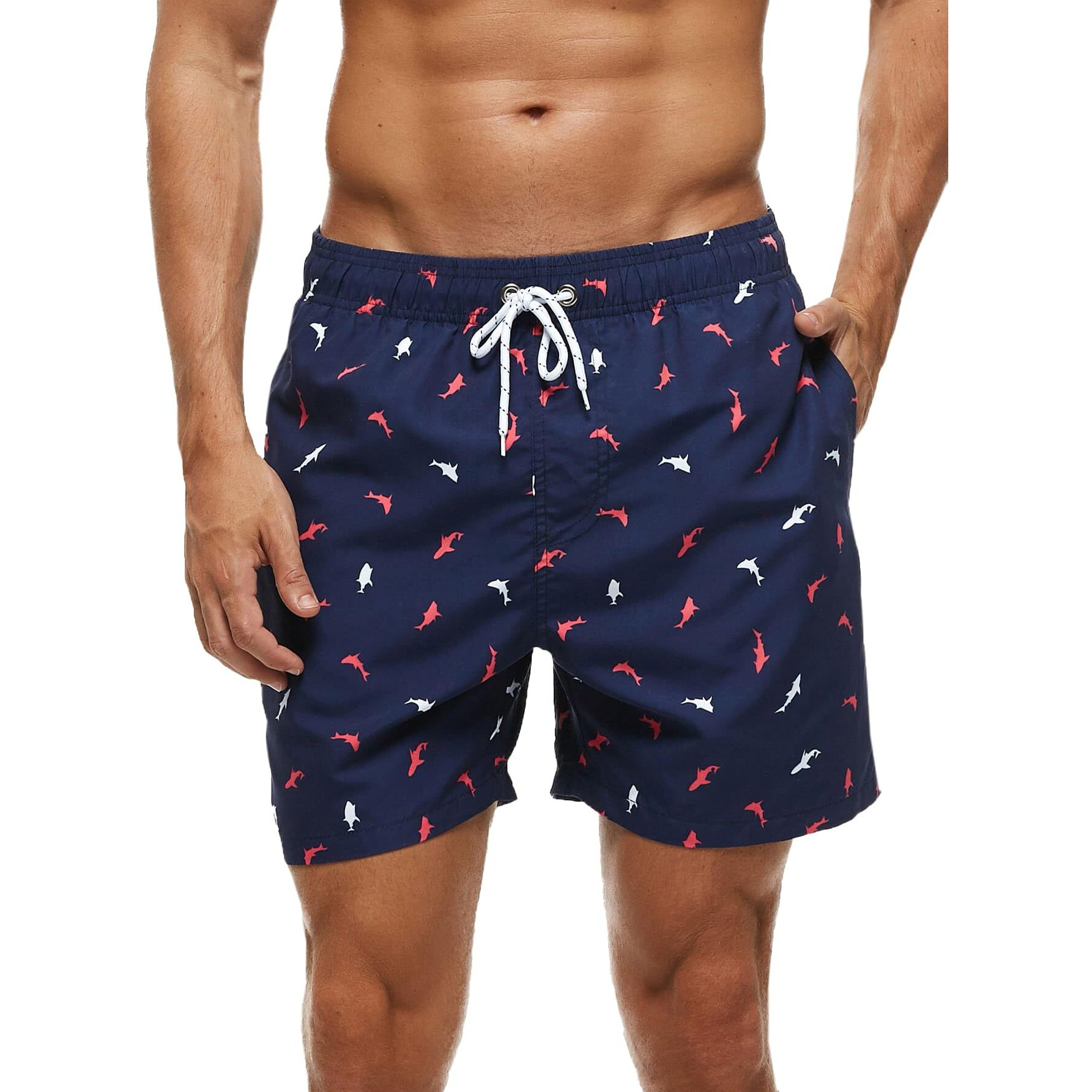 Toplot Regular Fit Printed Boxer Shorts For Men (Shorts-5131-Navy-Xl) Blue