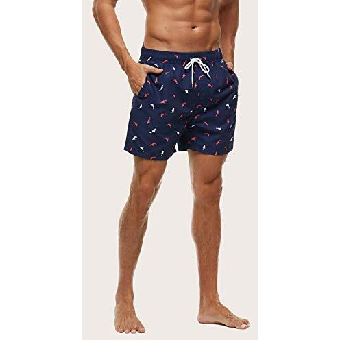 Toplot Regular Fit Printed Boxer Shorts For Men (Shorts-5131-Navy-Xl) Blue