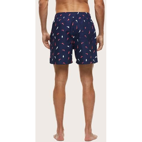 Toplot Regular Fit Printed Boxer Shorts For Men (Shorts-5131-Navy-Xl) Blue