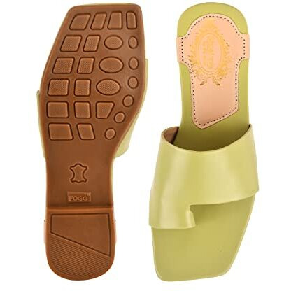 Shoetopia Girls Flat-103 Green Flat Sandal - 5 Uk (Girls-Flat-103-Green)