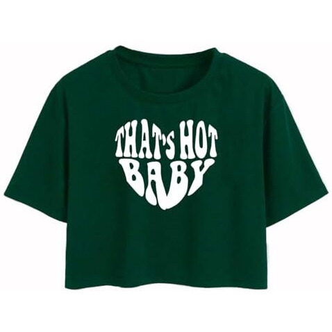 Toplot Tops For Women || Western Tops For Woman Stylish || Crop T-Shirt Western Pack Of 2 (Combo-Top-5256-Olv-Pnk-Xs)