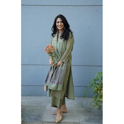 Gosriki Women's Rayon Blend Straight Solid Kurta With Pant & Dupatta (Raja Saab Green-Vks01-Gs_3Xl_Green_Xxx-Large)