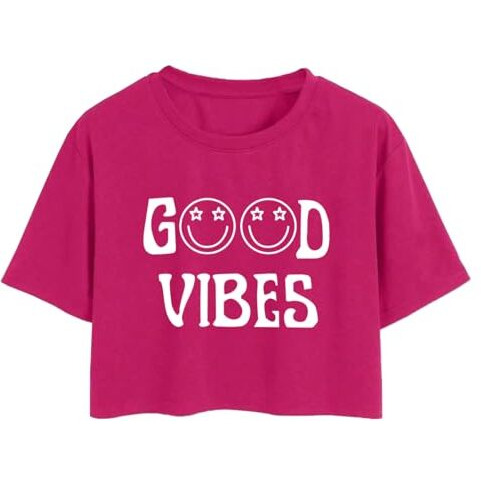 Toplot Tops For Women || Western Tops For Woman Stylish || Crop T-Shirt Western Pack Of 2 (Combo-Top-5258-Blk-Pnk-S)
