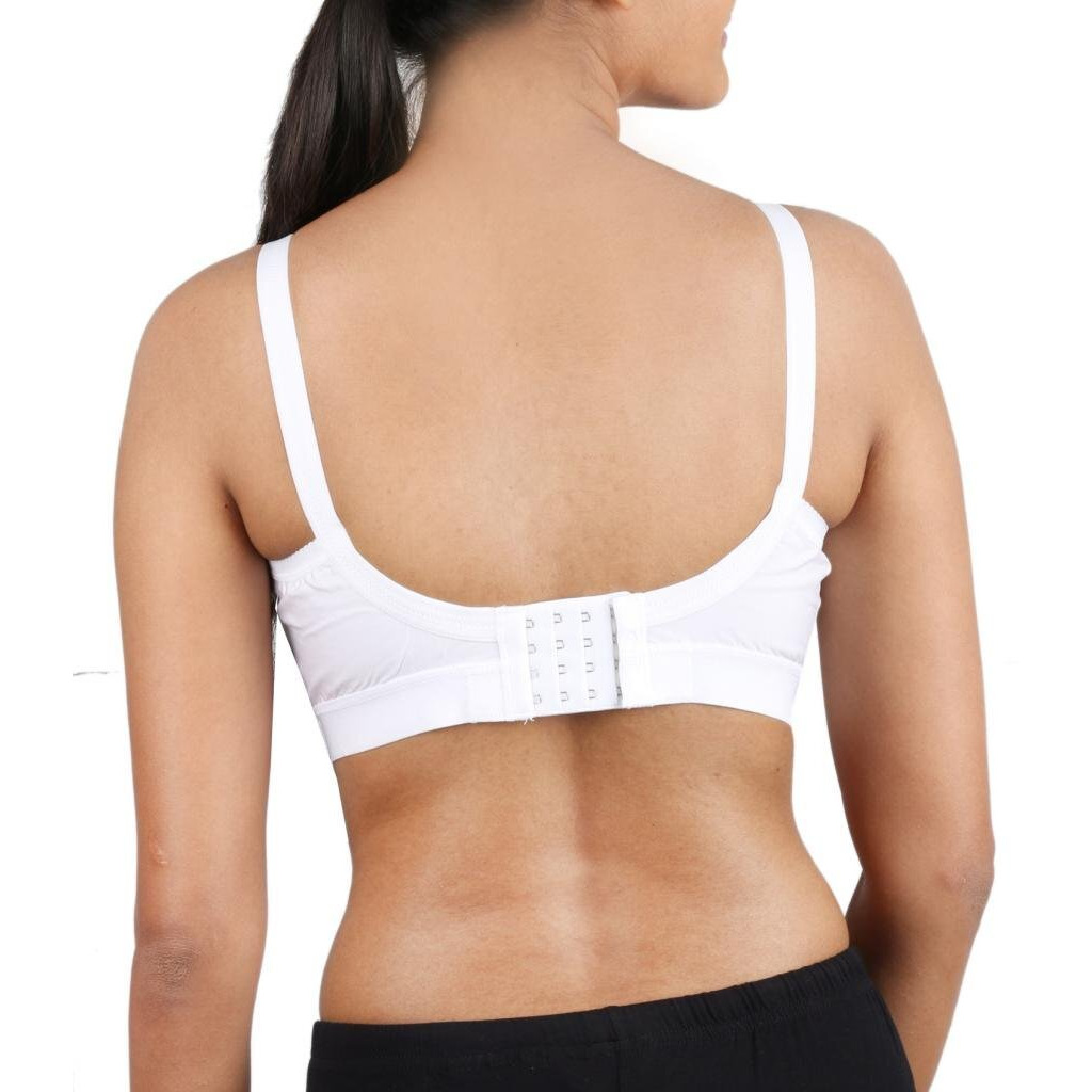Trylo Women's Non-Wired Bra (Krutika-102_White_32)