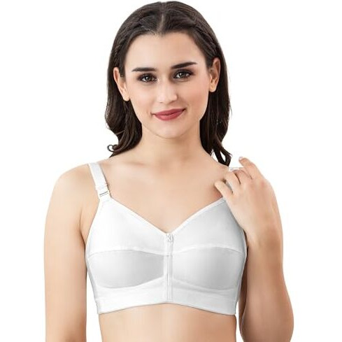 Trylo Riza - Classicfit Bra - White - 40 - D - Cup