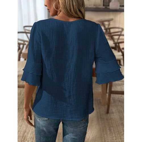Toplot Fashion Women Tops || Shirt For Woman || Trendy Top For Women || Western Tops For Woman Stylish || Value Pack (Pop-Tshirt-5231-Teal-White-Xs)