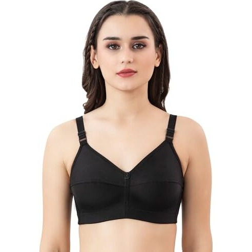 Trylo Riza - Classicfit Bra - Black - 38 - D - Cup