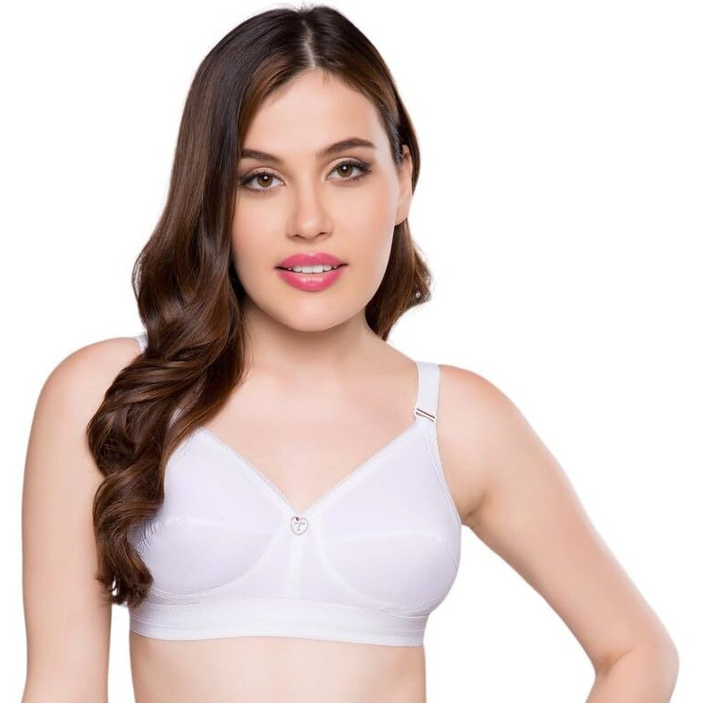 Trylo Namrata Bra Combo-36-White-C-Cup - Pack Of-2