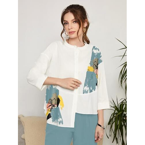 Toplot Co Ord Set For Women || Co Ord Set For Women Stylish (Block-Coord-5234-Aqua-Xs)