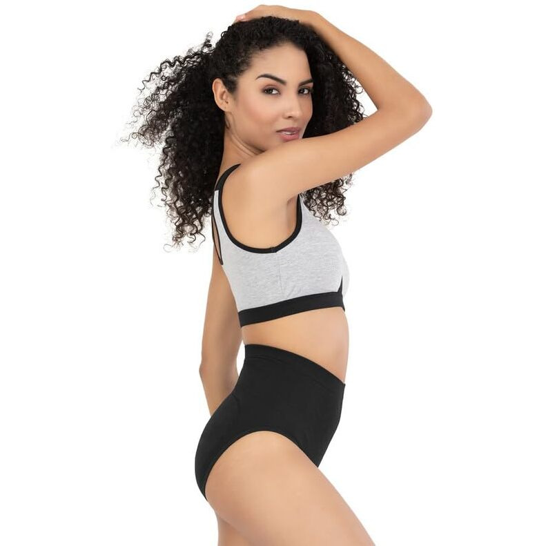 Trylo Riza Slimfit Panty-Black-Xl Pack Of - 1