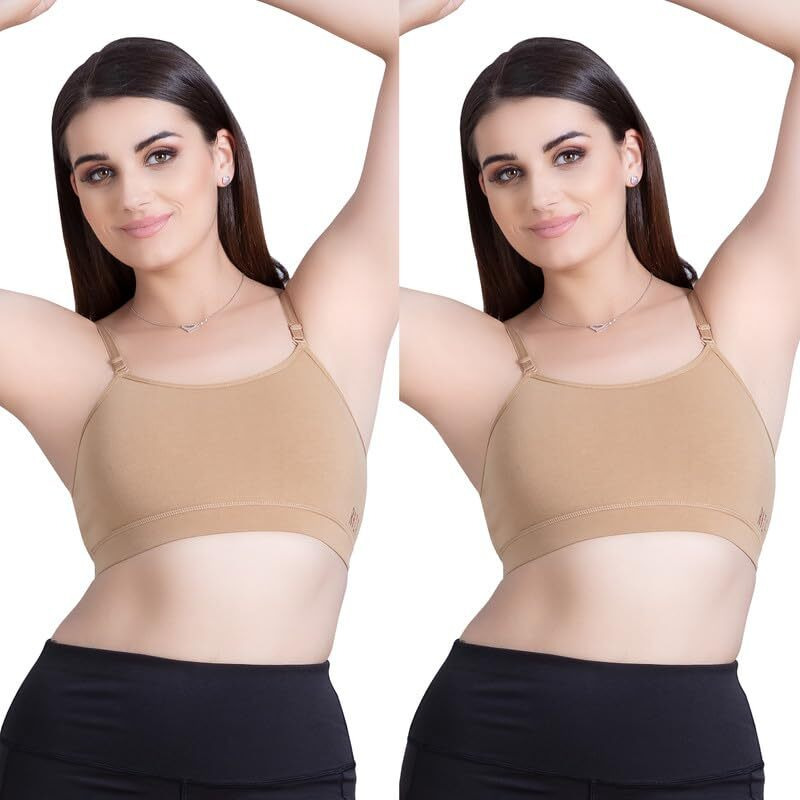 Teen 13 Combo Bra-Nude-S - Pack Of-2