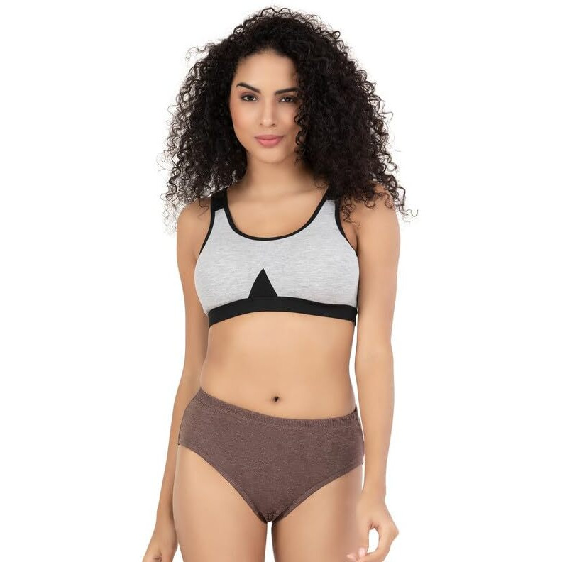 Trylo Riza Pretty Milange Panty-Assorted-2Xl