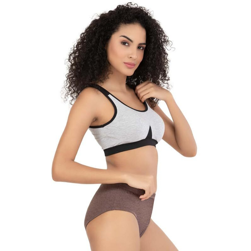 Trylo Riza Pretty Milange Panty-Assorted-2Xl