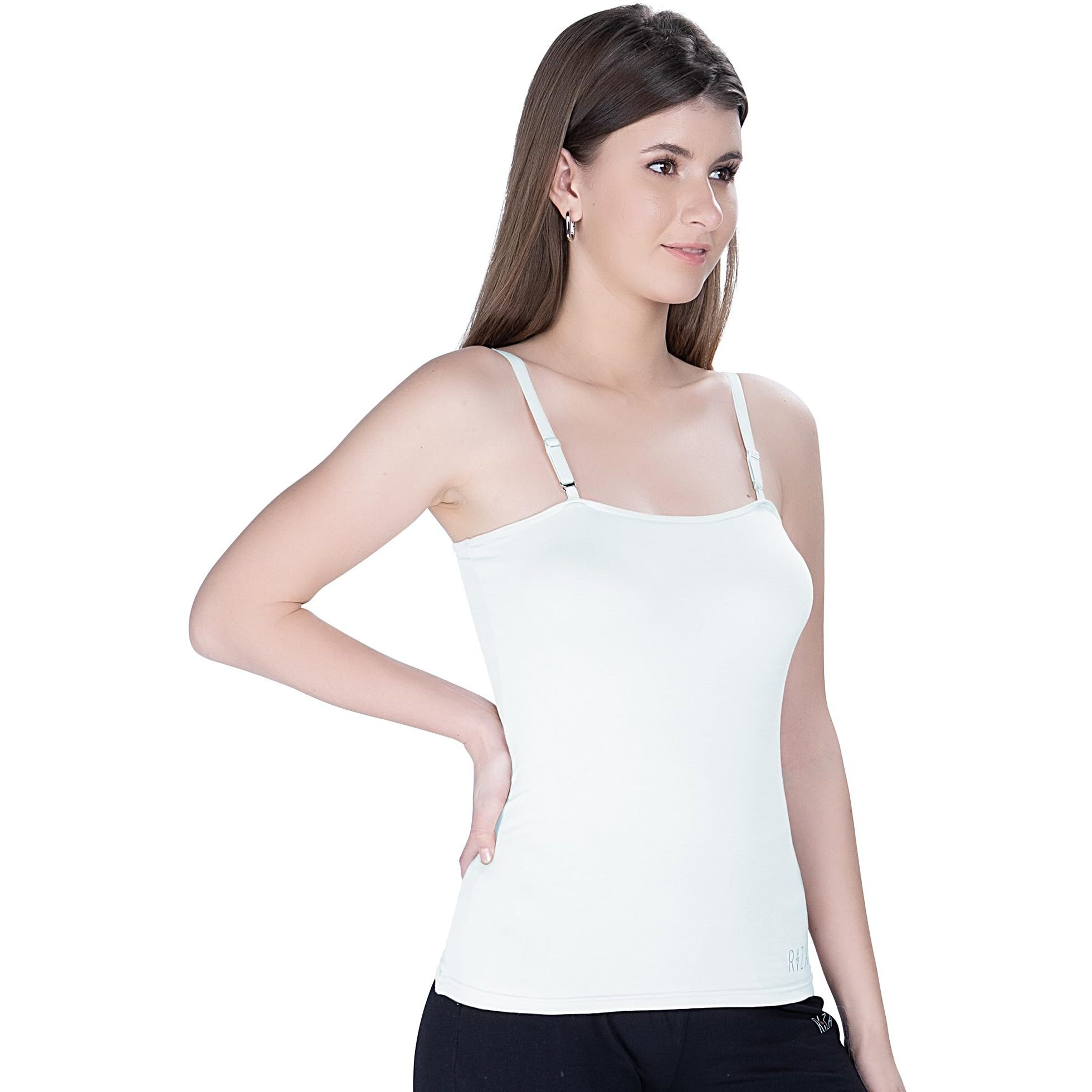 Trylo Camisole Straight-Cut - White - 2Xl