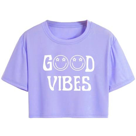 Toplot Tops For Women || Western Tops For Woman Stylish || Crop T-Shirt Western Pack Of 2 (Combo-Top-5258-Prl-Prl-L)