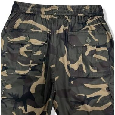 Toplot Men Cargo || Men Cargo Pants ||Camo Trousers || Utility Pants (Men-Camo-Cargo-5236-Green-38)