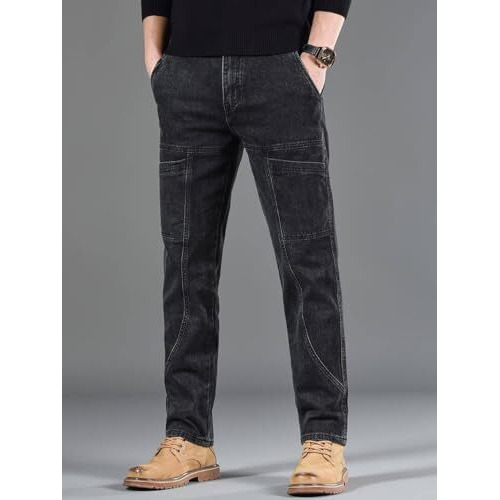 Toplot Jeans For Men || Men Jeans || Denim Jeans For Men || Men Jeans Pants (Men-Jeans-5213-Black-34)