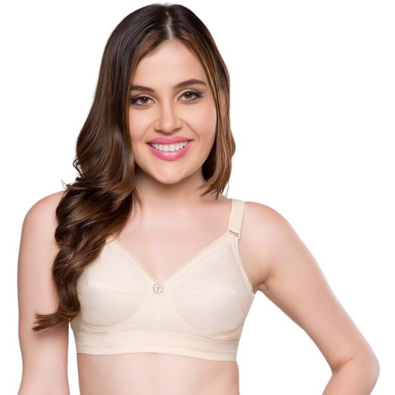Trylo Namrata Bra Combo-36-Skin-C-Cup - Pack Of-2