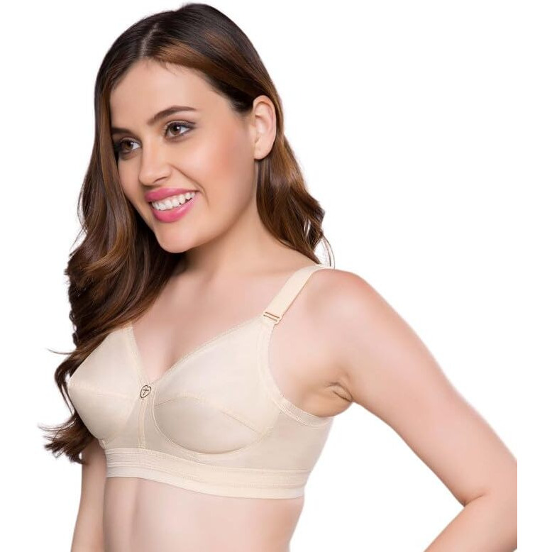 Trylo Namrata Bra Combo-36-Skin-C-Cup - Pack Of-2