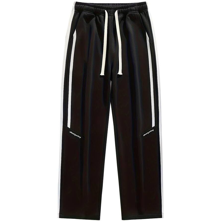 Toplot Trouser Pant For Men || Track Pant For Men Straight Fit || Track Pant Men || Men Stylish Track Pant (Men-Track-Pant-5240-Black-32)