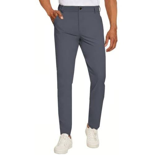 Toplot Men's Casual Pants (Men-Pant-5223-Dark Grey-36)