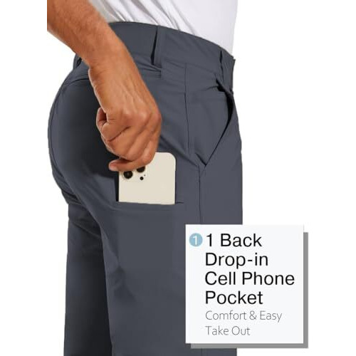 Toplot Men's Casual Pants (Men-Pant-5223-Dark Grey-36)