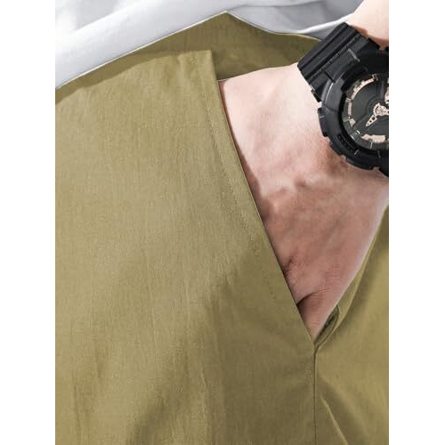 Toplot Men's Cotton Cargo Pants || Casual Trouser For Men || Cargo For Men (Men-Cargo-5228-Gold-30)