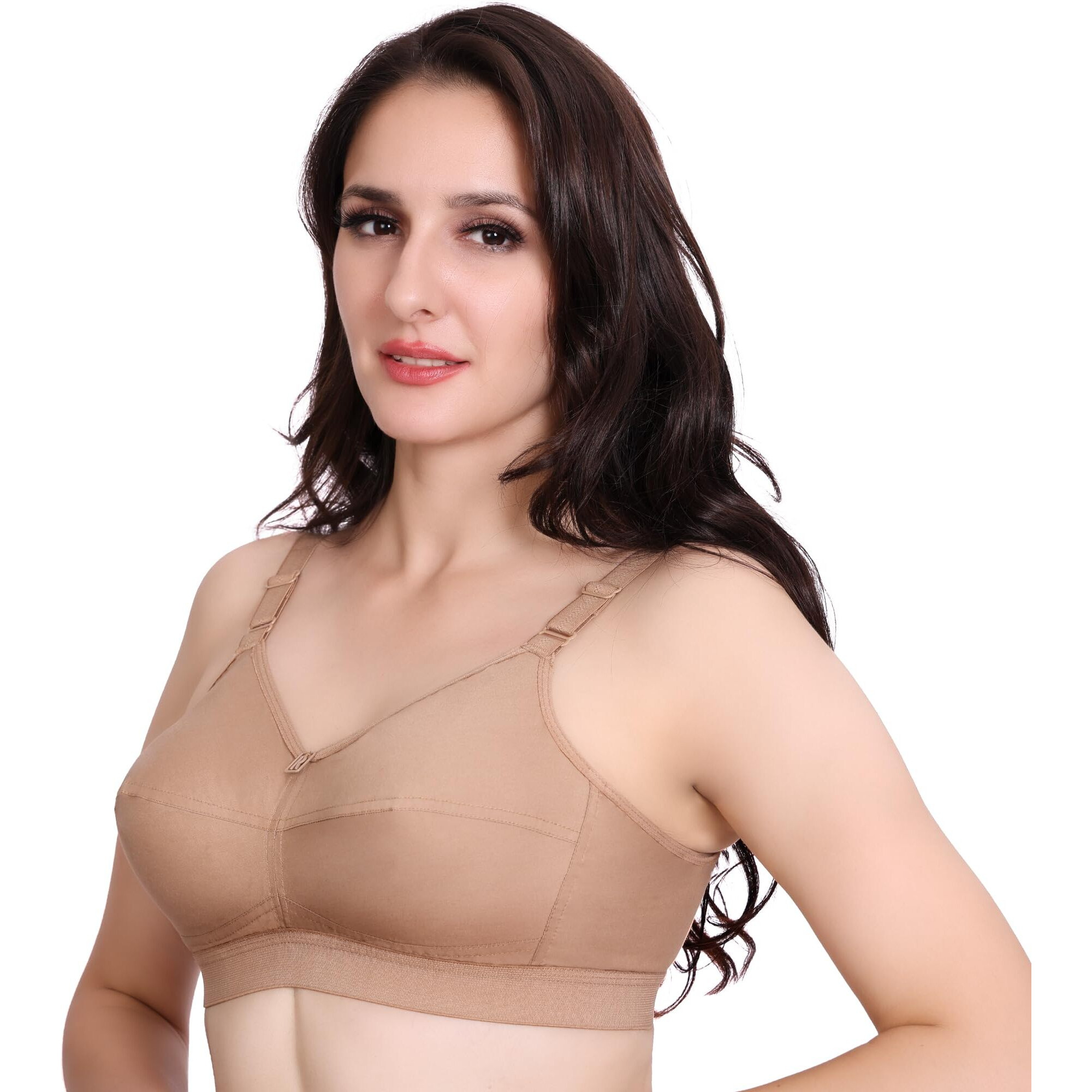 Trylo Riza Cottonfit-Nude-34-F-Cup