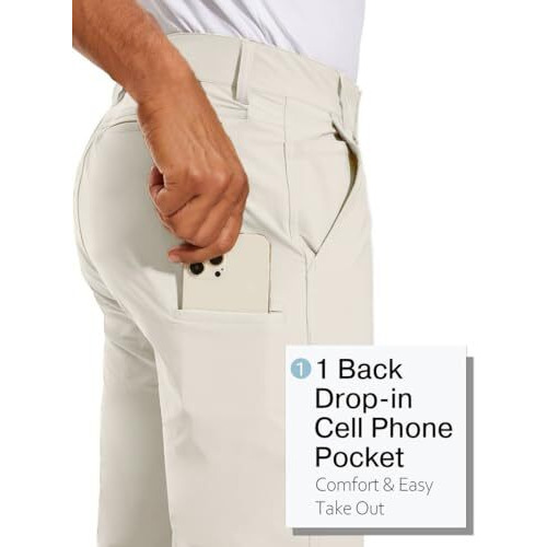Toplot Men's Casual Pants (Men-Pant-5223-Cream-38)