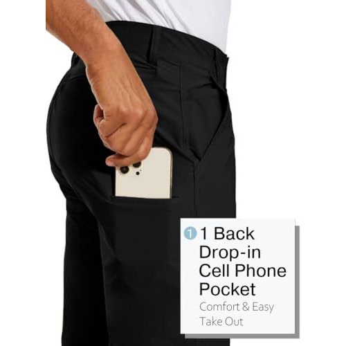 Toplot Men's Casual Pants (Men-Pant-5223-Black-30)