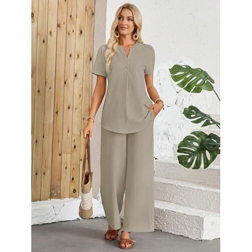 Toplot Casual Wear Pant Top Set || Fancy Co-Ord Set ||Coord Sets For Women (Pop-Coord-5250-Cream-S)