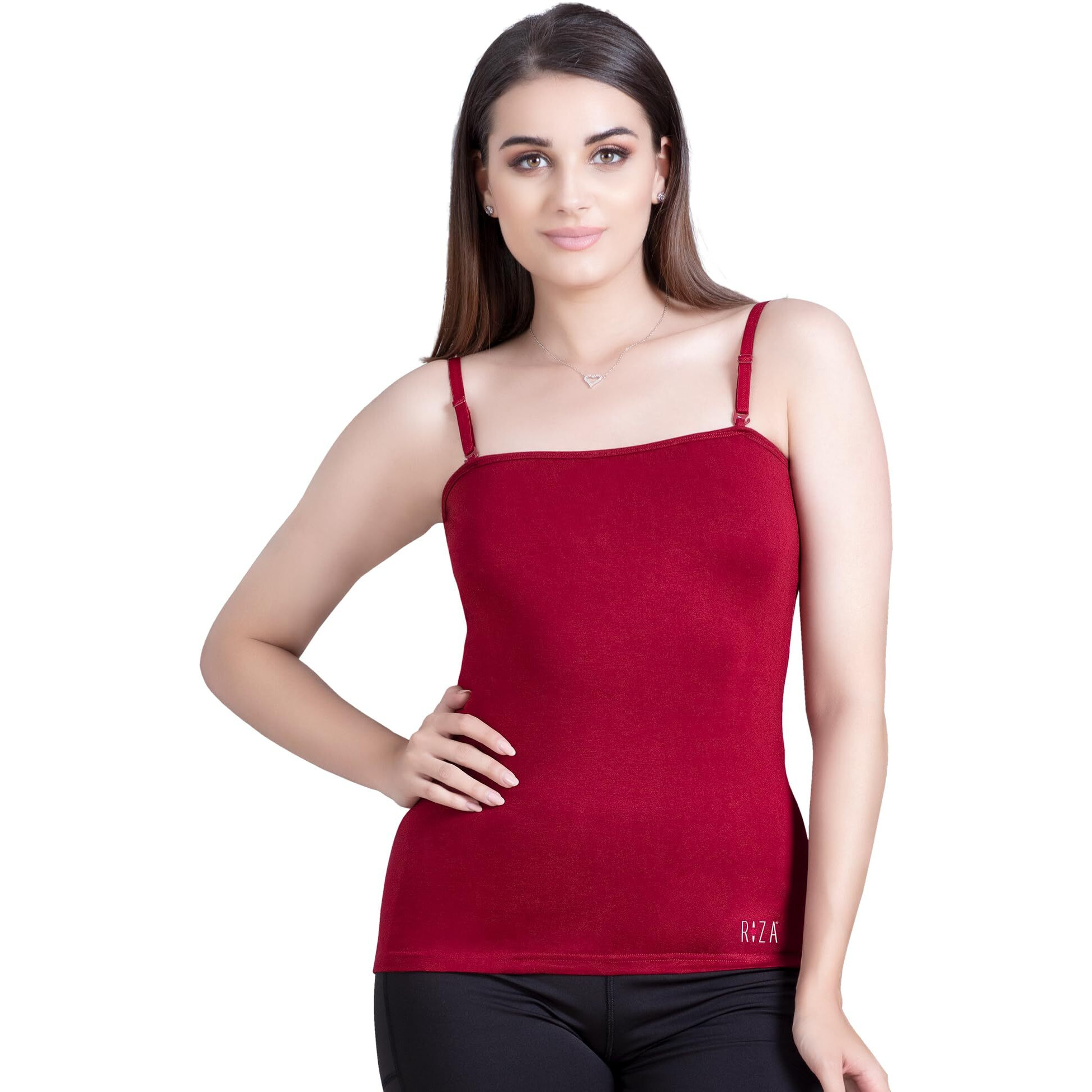 Trylo Camisole Straight-Cut - Marun - Xl