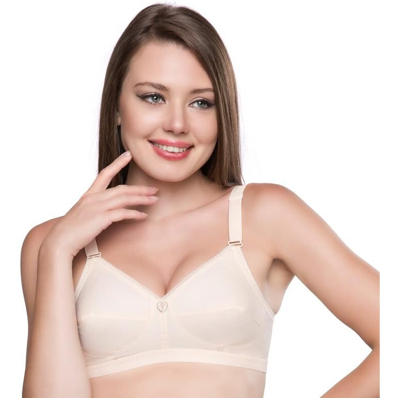 Trylo Sarita Bra Combo-32-Skin-C-Cup - Pack Of-2