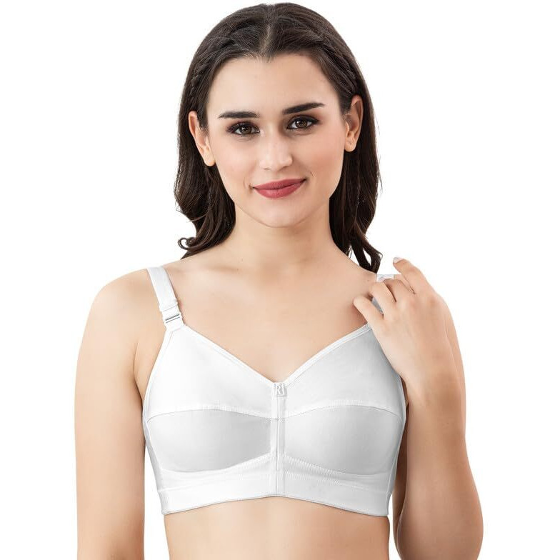 Trylo Riza - Classicfit Bra - White - 40 - C - Cup