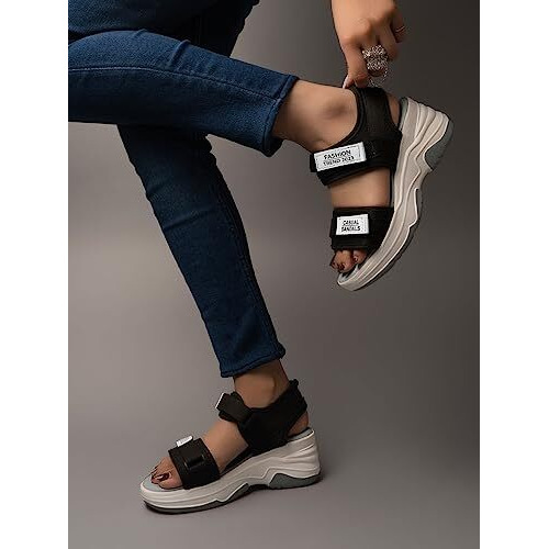 Shoetopia Girls Jojo Grey Sandal - 6 Uk (Girls-Jojo-Grey)