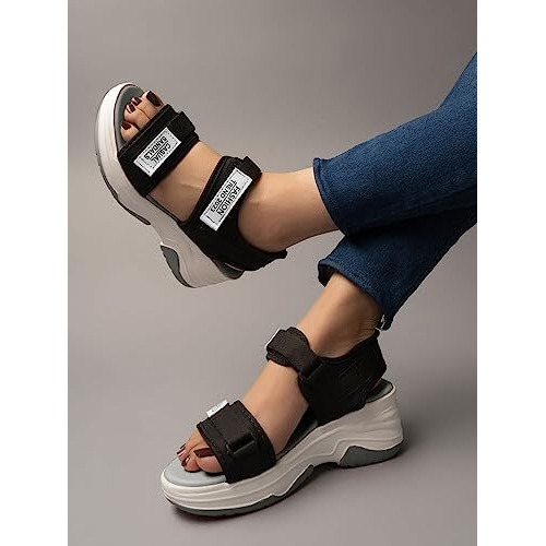 Shoetopia Girls Jojo Grey Sandal - 6 Uk (Girls-Jojo-Grey)