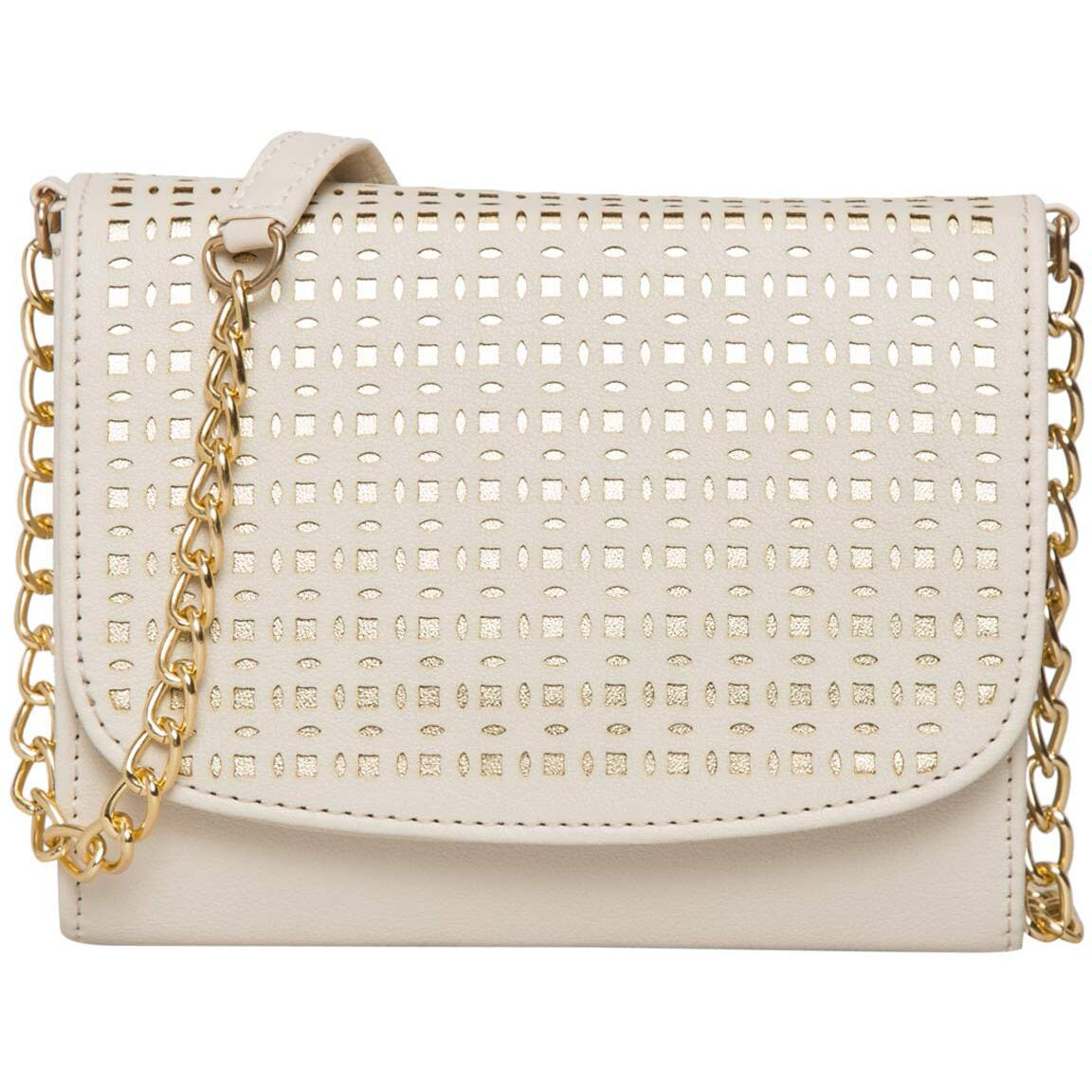 Adisa Women & Girl's Sling Bag (Off White)