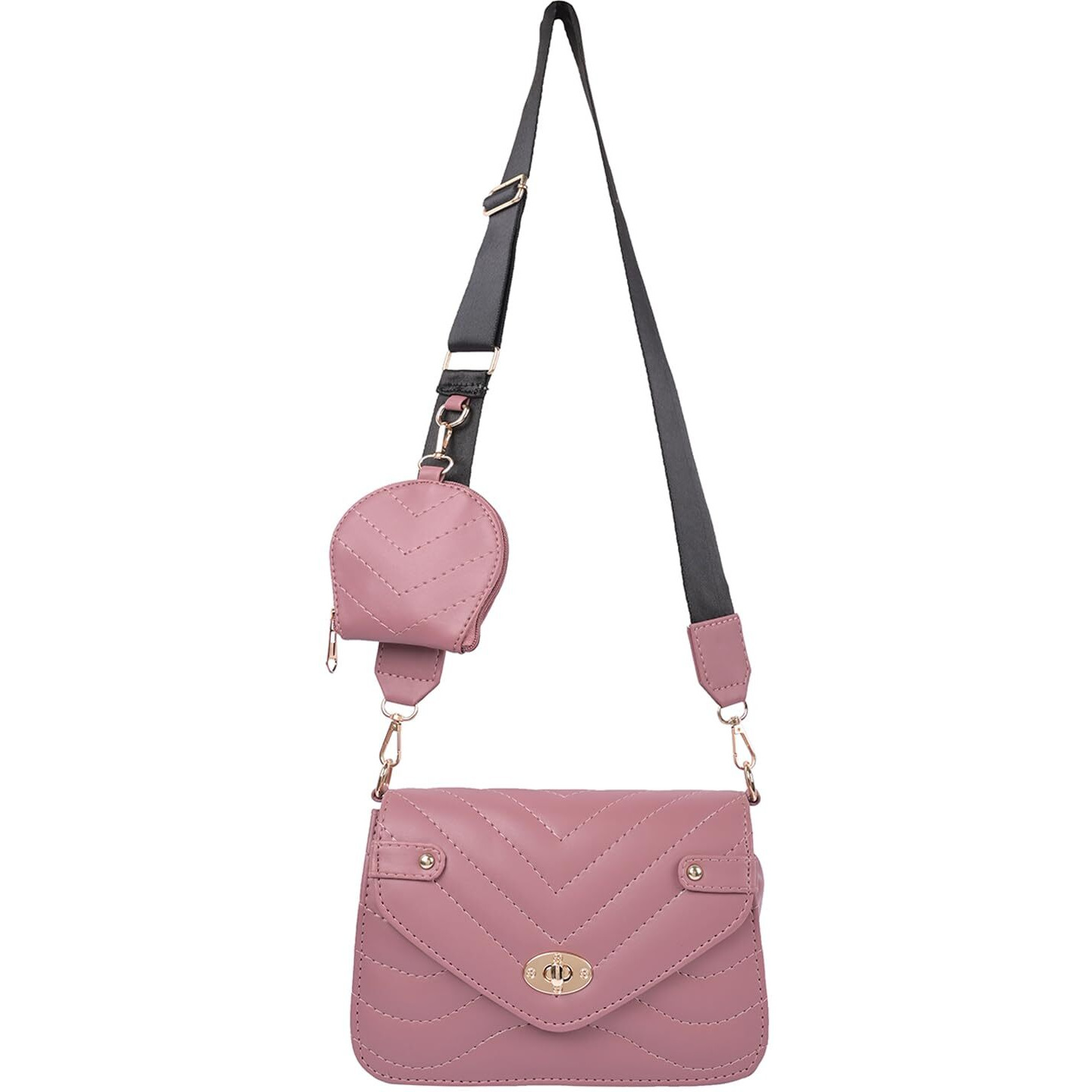 Adisa Women's Sling Bag (D. Pink)