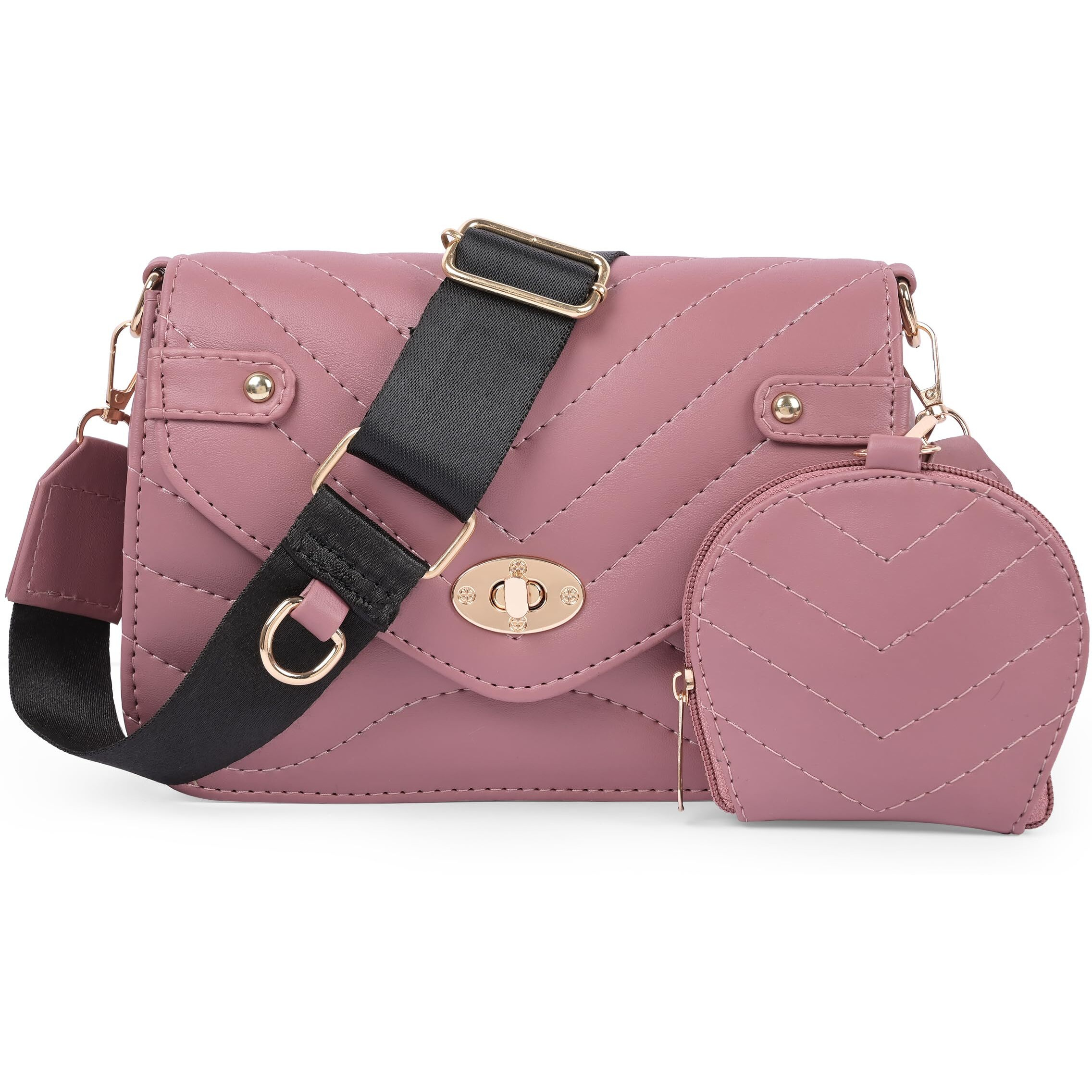 Adisa Women's Sling Bag (D. Pink)
