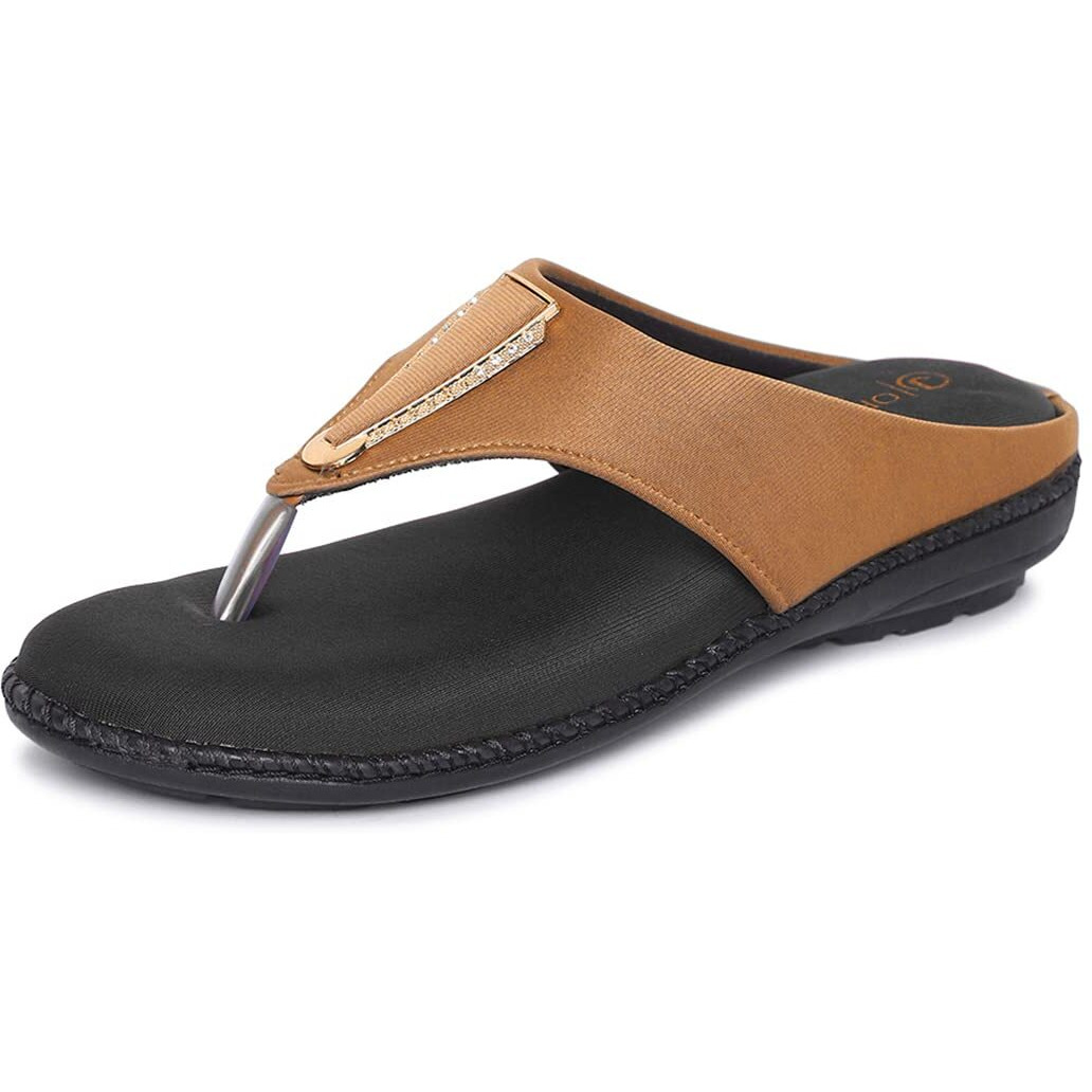 Ortho Joy Fancy Doctor Slippers | Stylish Chappal For Women | Comfortable Flat Sandals For Women Stylish