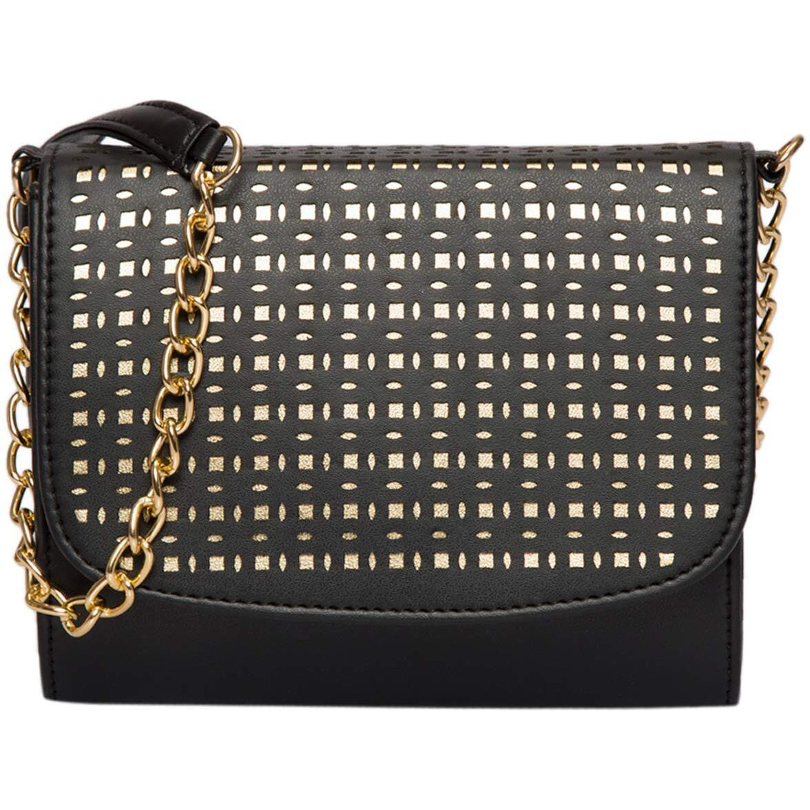 Adisa Women & Girl's Sling Bag (Black)