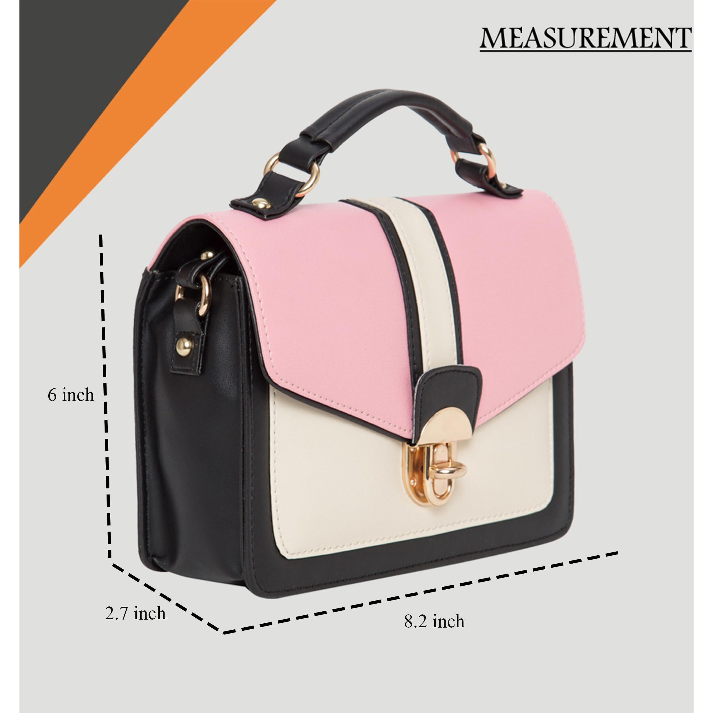 Adisa Women's Sling Bag (Pink)