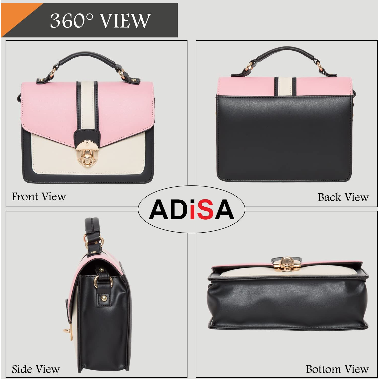 Adisa Women's Sling Bag (Pink)